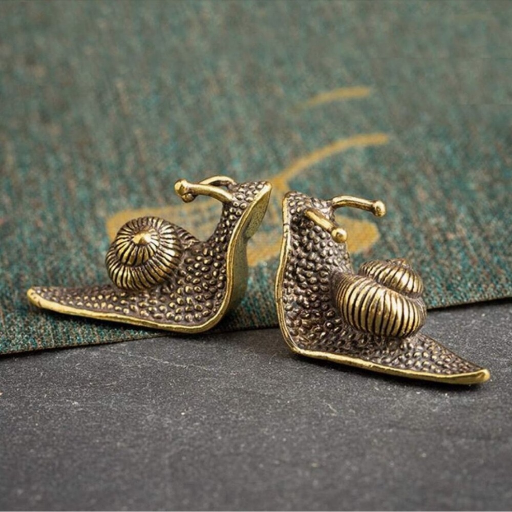 Two new Snails Figurines Home Decor